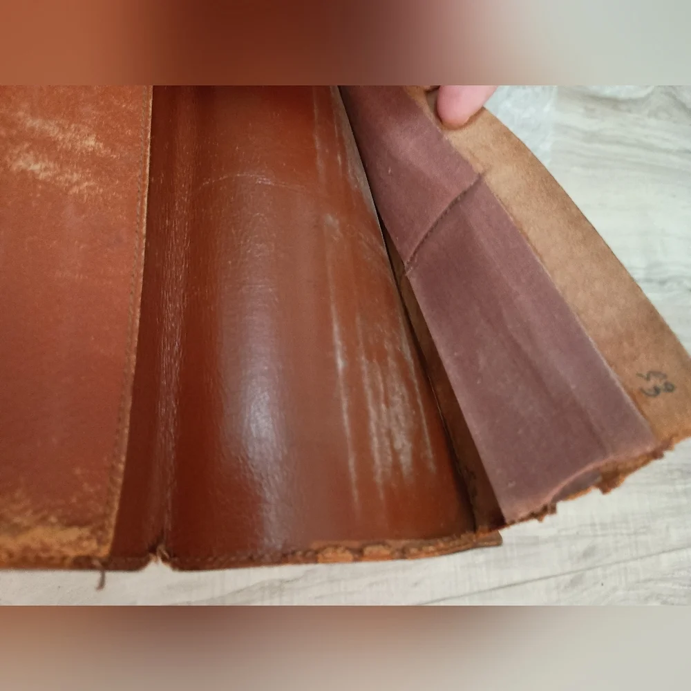 Louis Vuitton Brown Monogram Wallet with Gold Accents - Picture 7 of 11